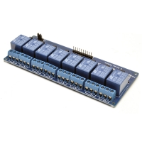 8 channels 5V optocoupled relay module